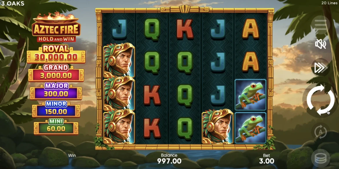 Aztec Fire: Hold and Win